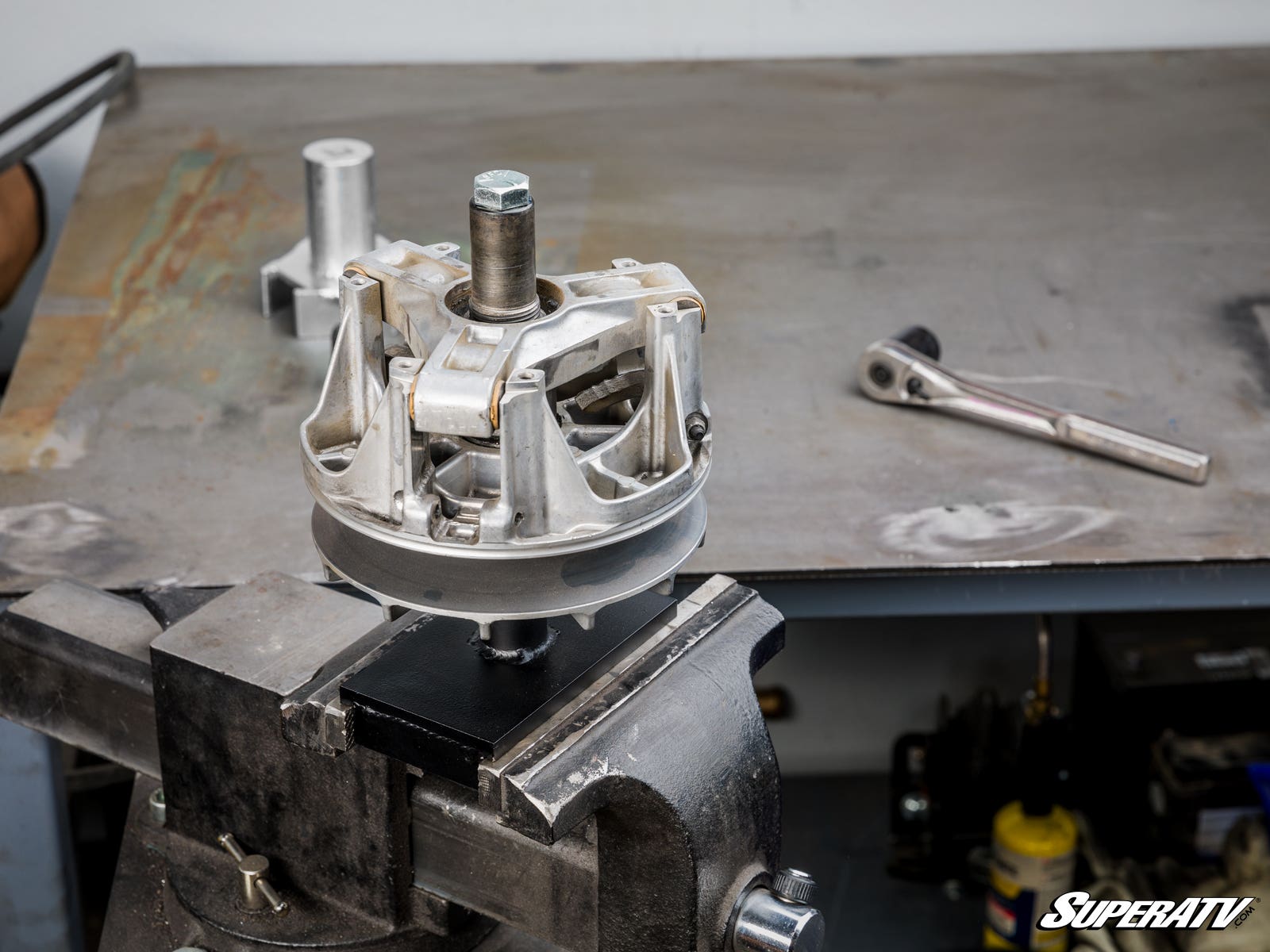 Photo of SuperATV Polaris Clutch Holder Tool by SuperATV - Premium Clutch Tools & Accessories for UTVs / Side by Sides