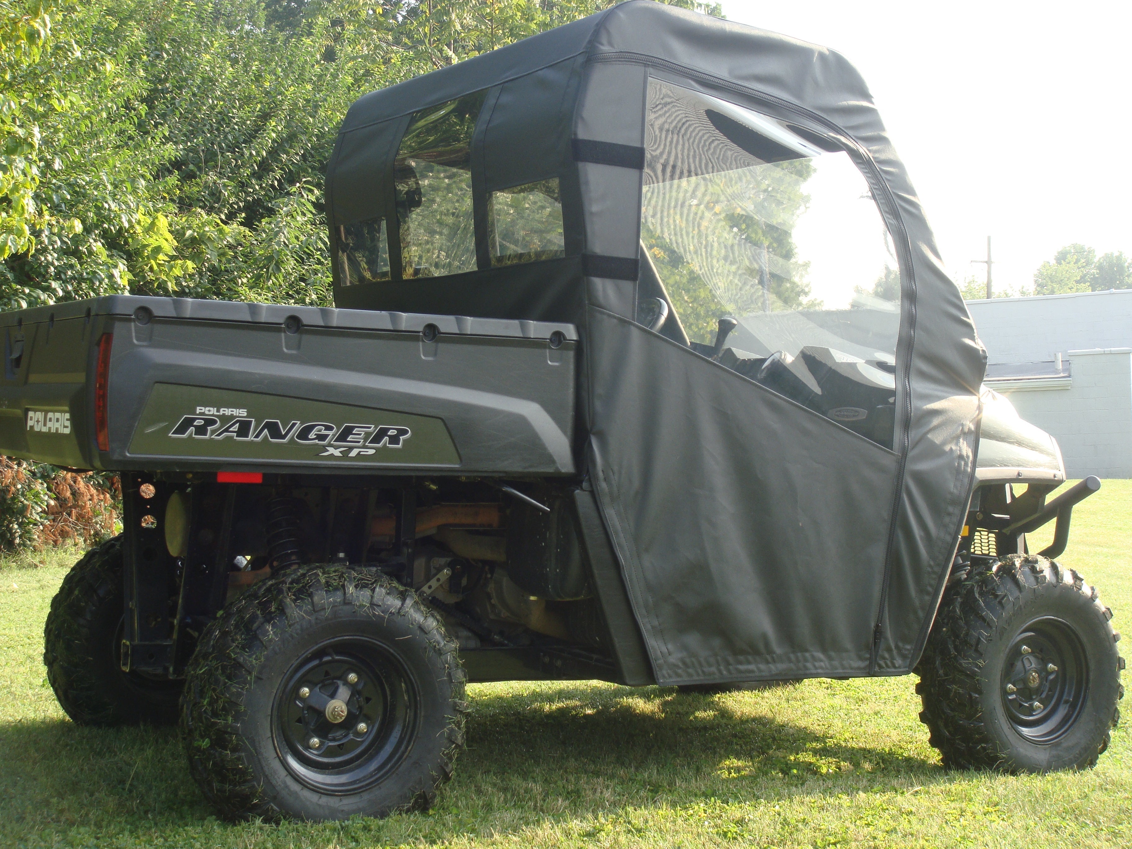 Photo of Polaris Full-Size Ranger 2-Seater 500/700/800 - Full Cab Enclosure with Vinyl Windshield by 3 Star UTV - Premium Enclosures for UTVs / Side by Sides