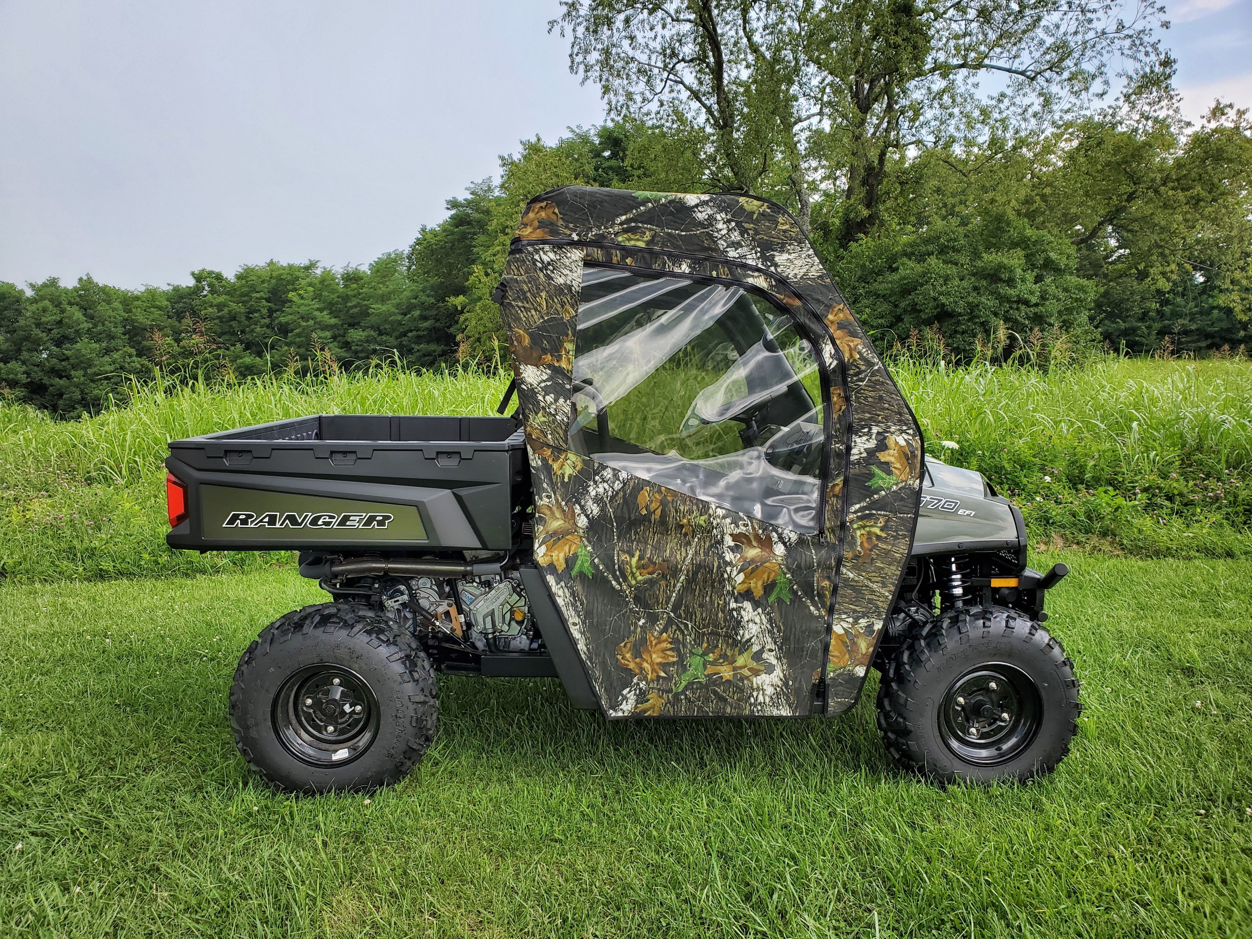 Photo of Polaris Full-Size Ranger 2-Seater 500/700/800 - Soft Doors by 3 Star UTV - Premium Enclosures for UTVs / Side by Sides