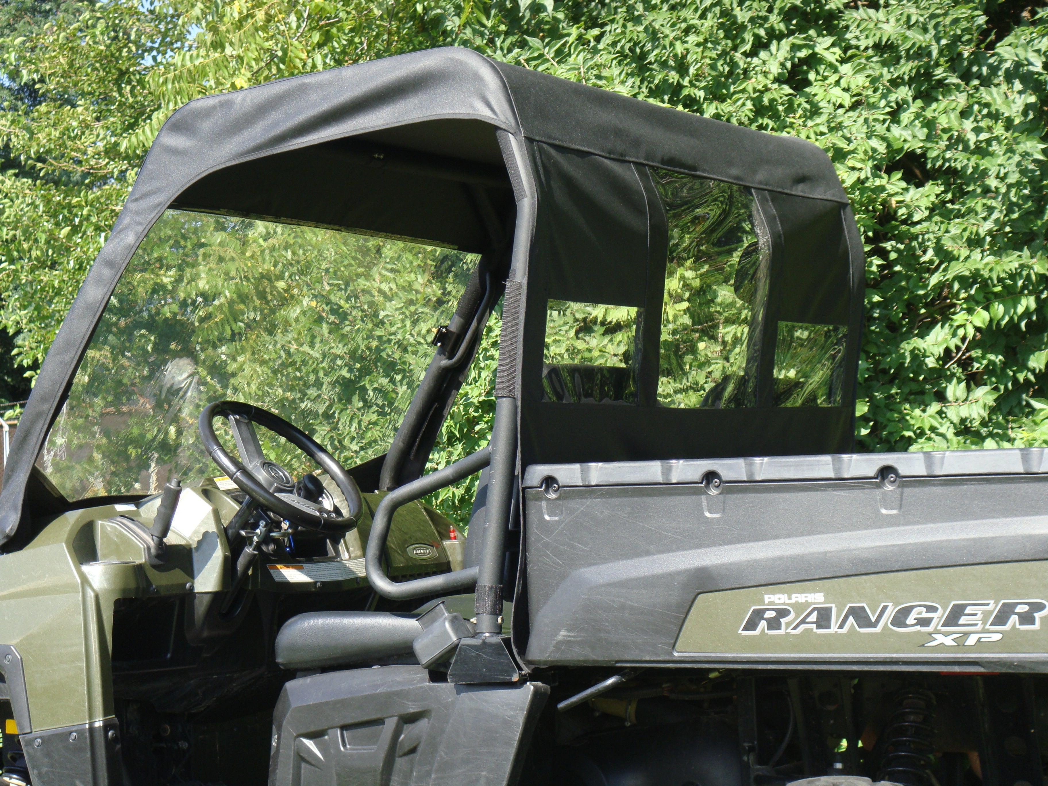 Photo of Polaris Full-Size Ranger 2-Seater 500/700/800 - Vinyl Windshield/Top/Rear Combo by 3 Star UTV - Premium Enclosures for UTVs / Side by Sides