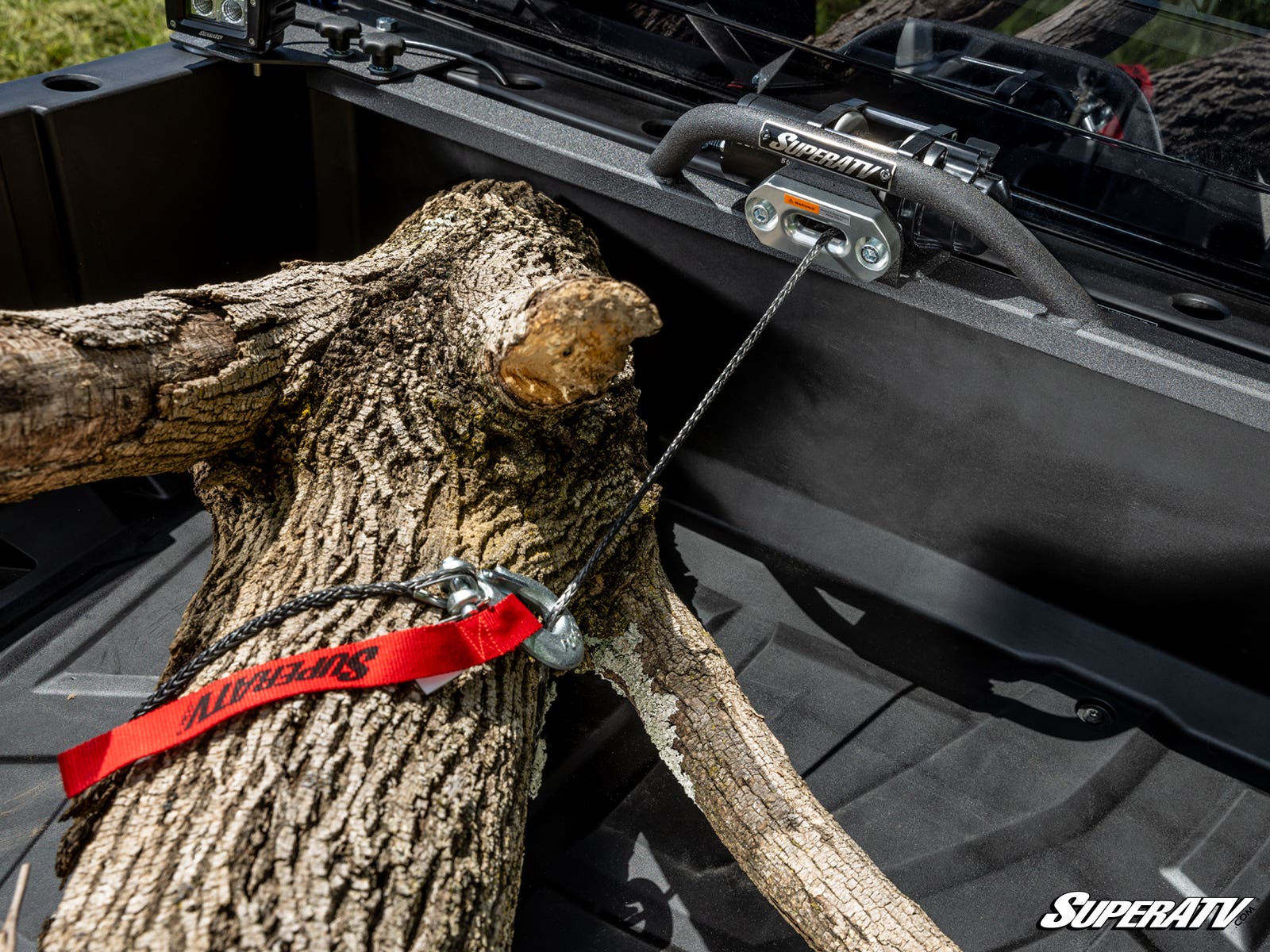 Photo of SuperATV Polaris General XP 1000 Bed Winch by SuperATV - Premium Winches & Winch Mounts for UTVs / Side by Sides