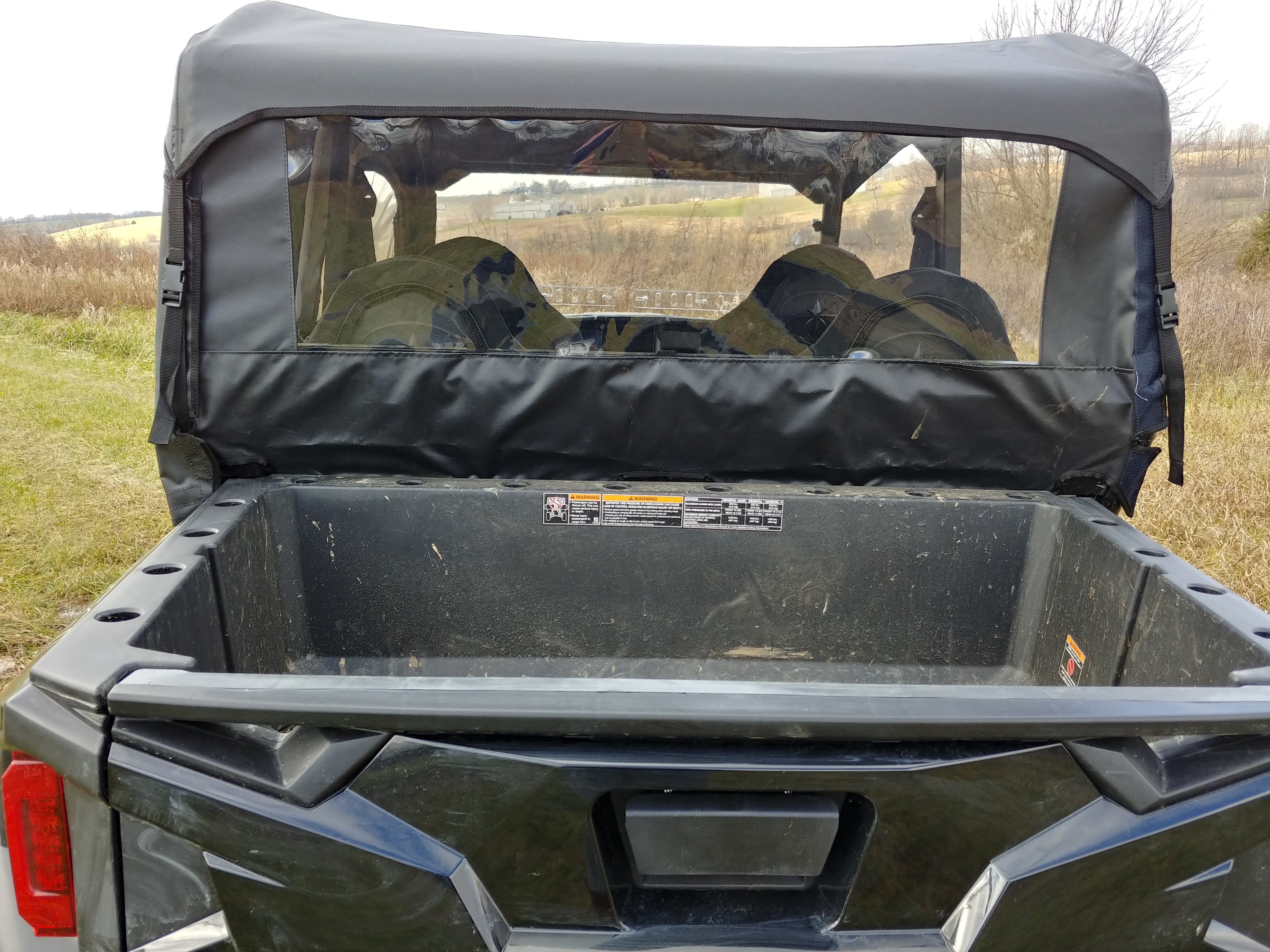Photo of Polaris General Crew - Door/Rear Window Combo by 3 Star UTV - Premium Enclosures for UTVs / Side by Sides