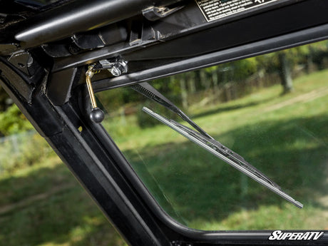 Photo of SuperATV Polaris General 1000 Flip-Down Glass Windshield by SuperATV - Premium Windshields for UTVs / Side by Sides
