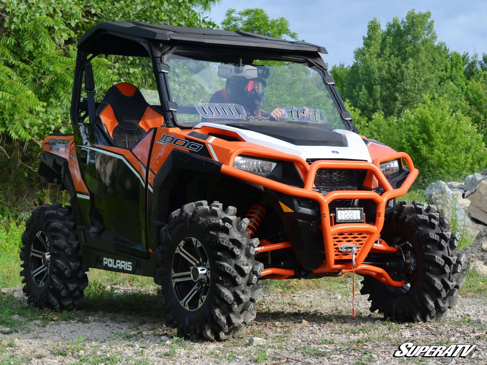 Photo of SuperATV Polaris General XP 1000 Front Bumper by SuperATV - Premium Bumpers for UTVs / Side by Sides