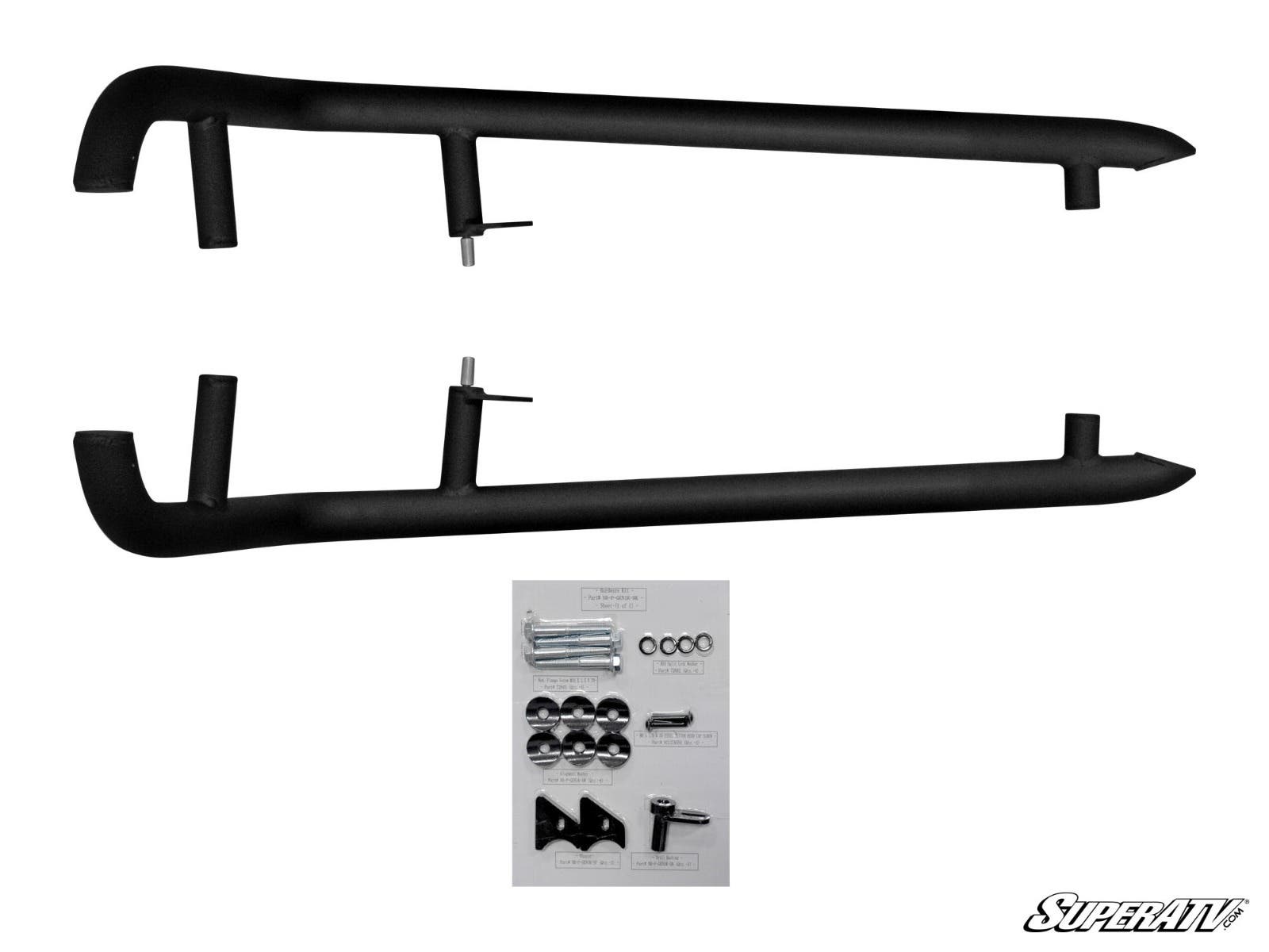 Photo of SuperATV Polaris RZR Trail S 900 Heavy-Duty Nerf Bars by SuperATV - Premium Nerf Bars for UTVs / Side by Sides