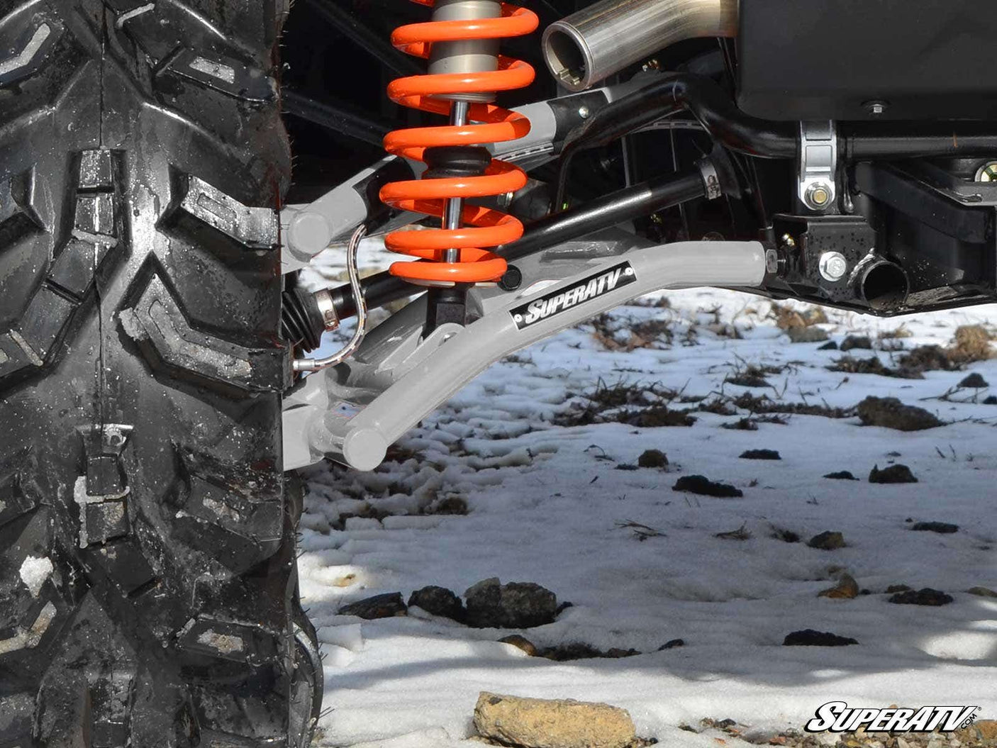 Photo of SuperATV Polaris RZR S 900 High Clearance 1.5" Rear Offset A-Arms by SuperATV - Premium A-Arms & Control Arms for UTVs / Side by Sides