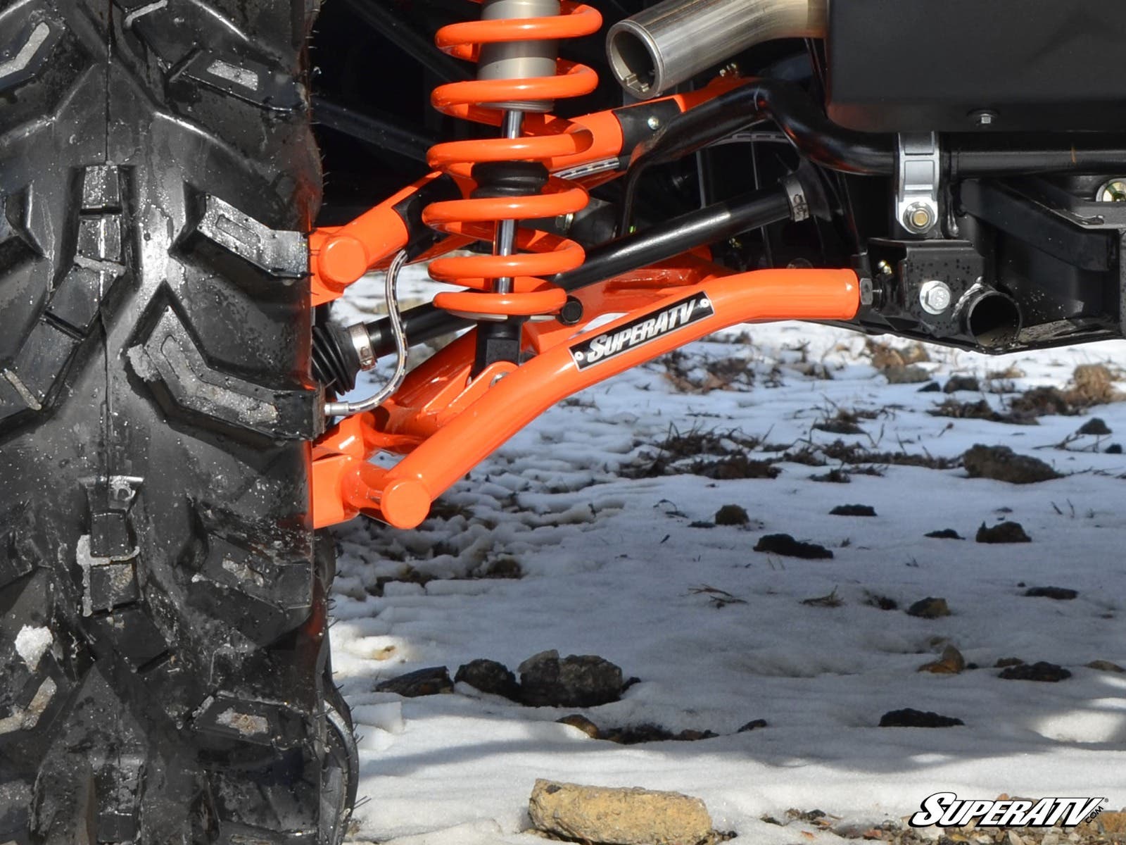 Polaris RZR Trail S 1000 High Clearance 1.5in. Rear Offset A-Arms