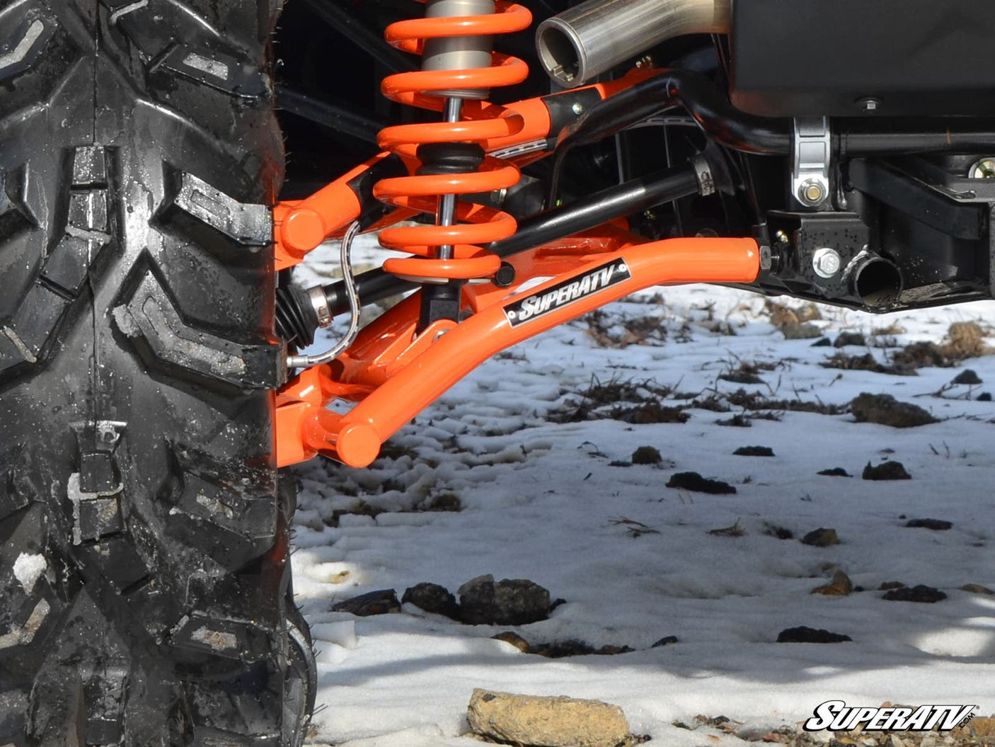 Polaris RZR Trail S 1000 High Clearance 1.5in. Rear Offset A-Arms
