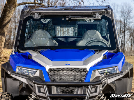 Polaris General 1000 MaxDrive Power Flip Glass Windshield - With Wiper Kit