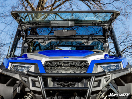 Polaris General 1000 MaxDrive Power Flip Glass Windshield - With Wiper Kit