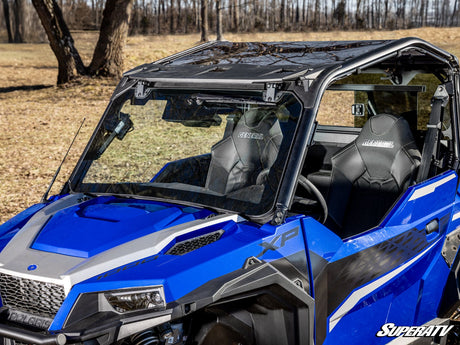 Polaris General XP 1000 MaxDrive Power Flip Glass Windshield - With Wiper Kit