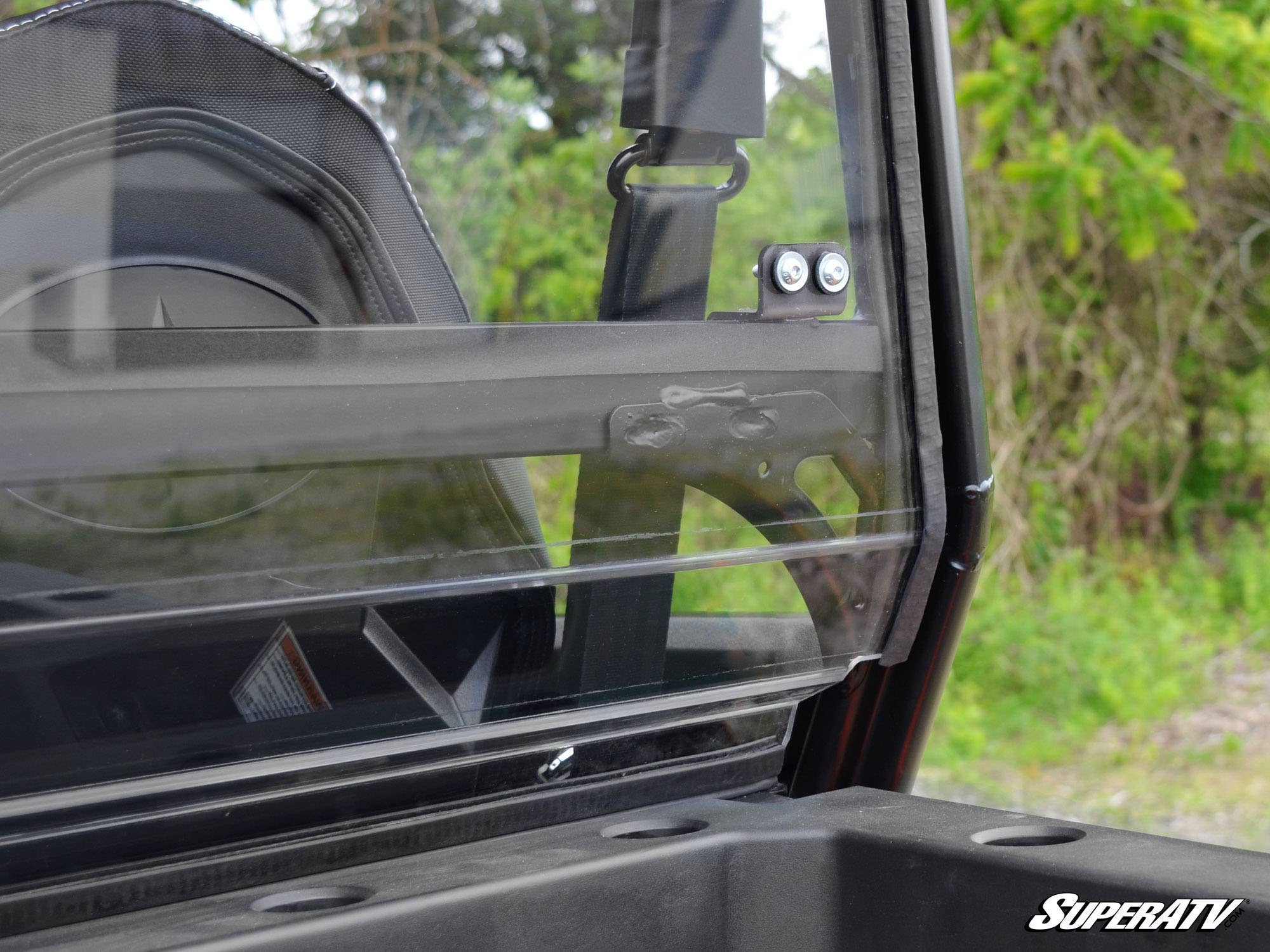 Photo of SuperATV Polaris General XP 1000 Rear Windshield by SuperATV - Premium Windshields for UTVs / Side by Sides