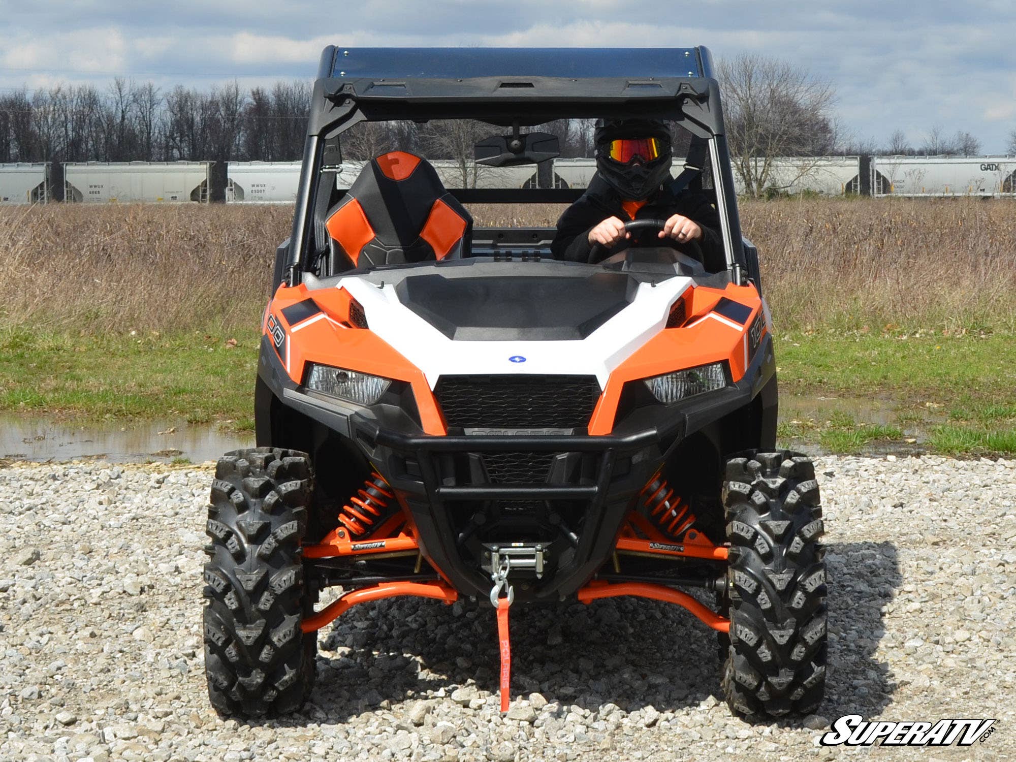 Photo of SuperATV Polaris General Tinted Roof by SuperATV - Premium Roofs for UTVs / Side by Sides