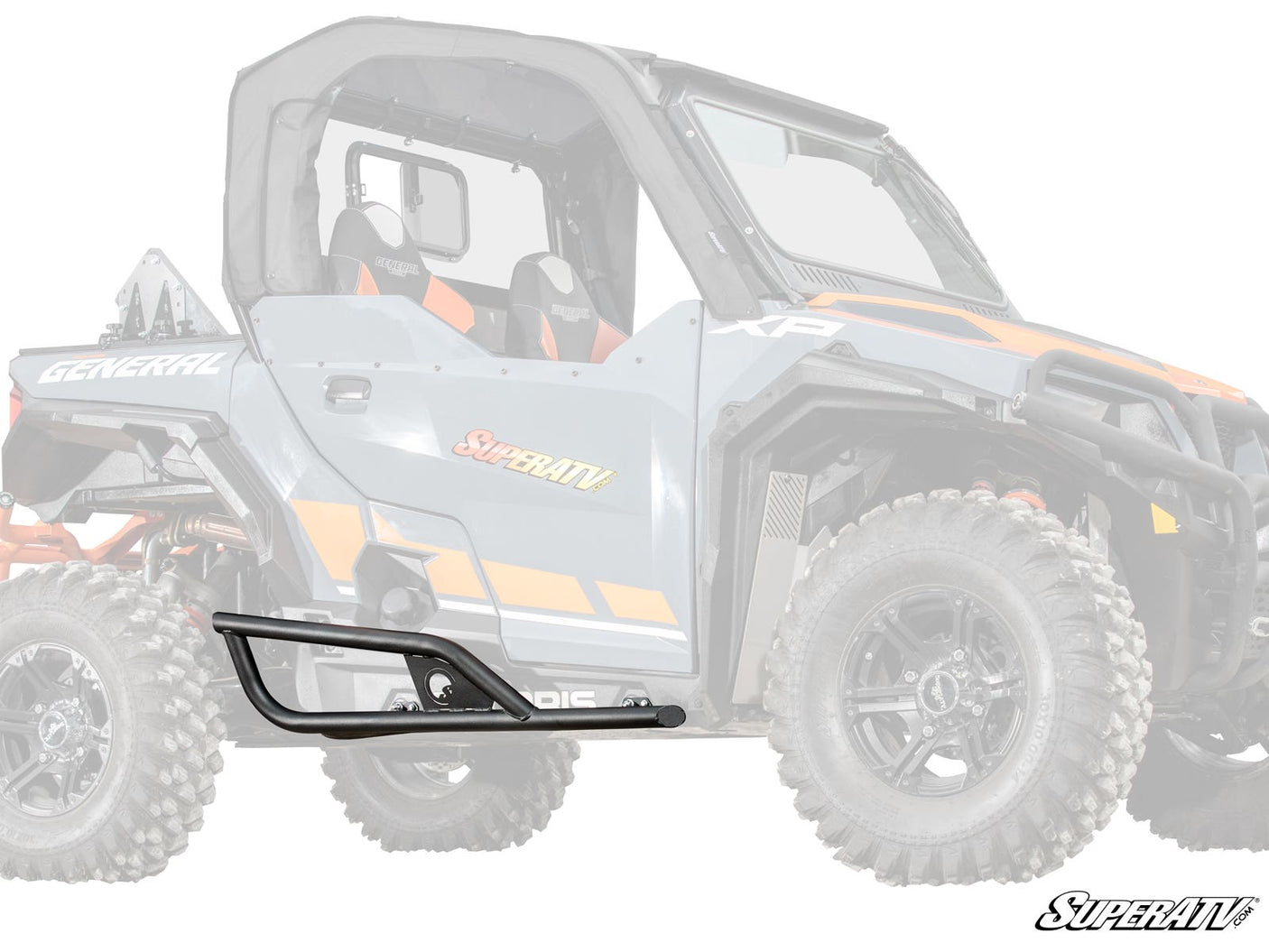 Photo of SuperATV Polaris General XP 1000 Tree Kickers by SuperATV - Premium Nerf Bars for UTVs / Side by Sides