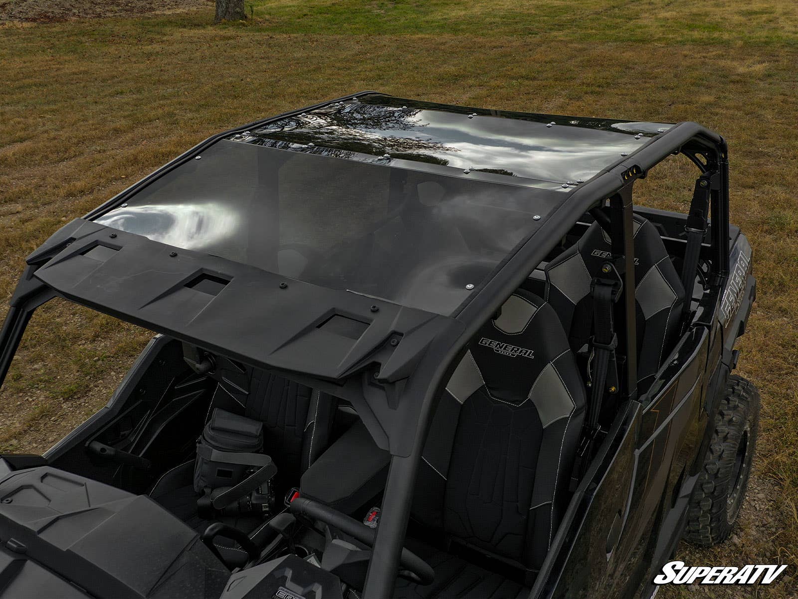 Photo of SuperATV Polaris General 4 Seater Tinted Roof by SuperATV - Premium Roofs for UTVs / Side by Sides
