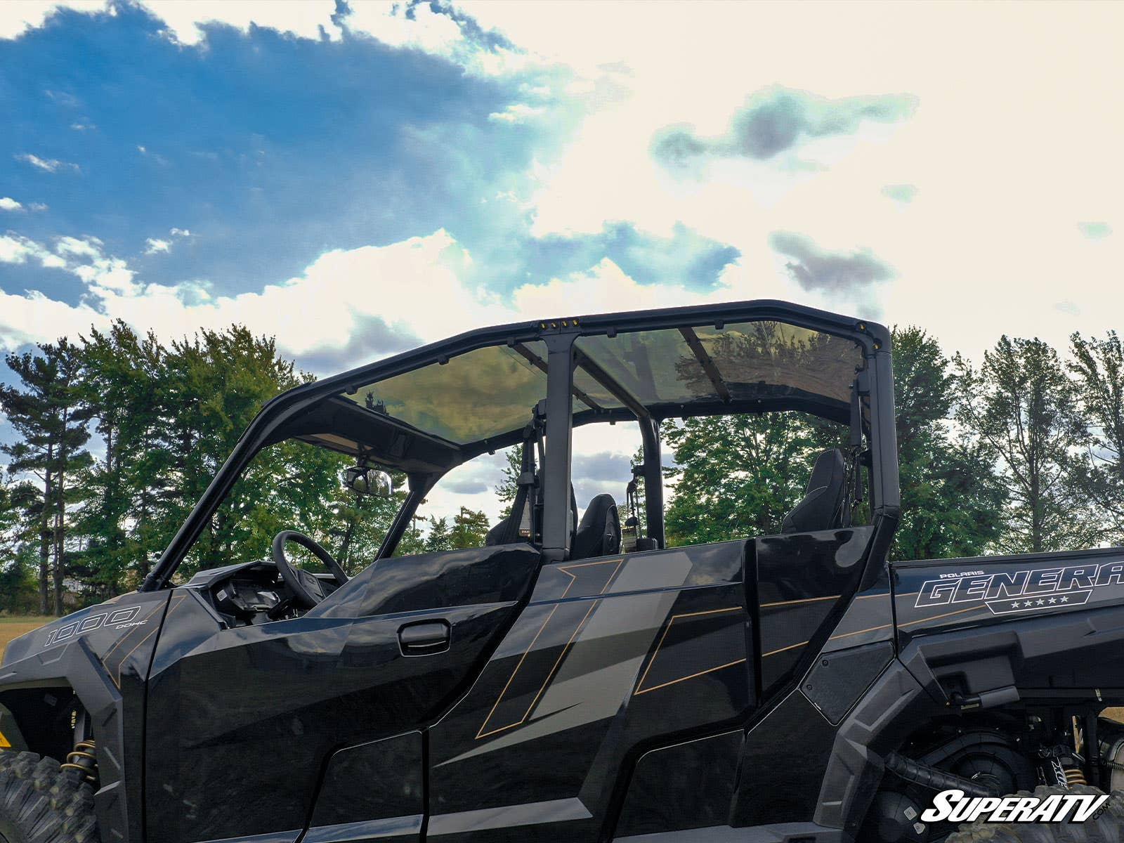 Photo of SuperATV Polaris General 4 Seater Tinted Roof by SuperATV - Premium Roofs for UTVs / Side by Sides