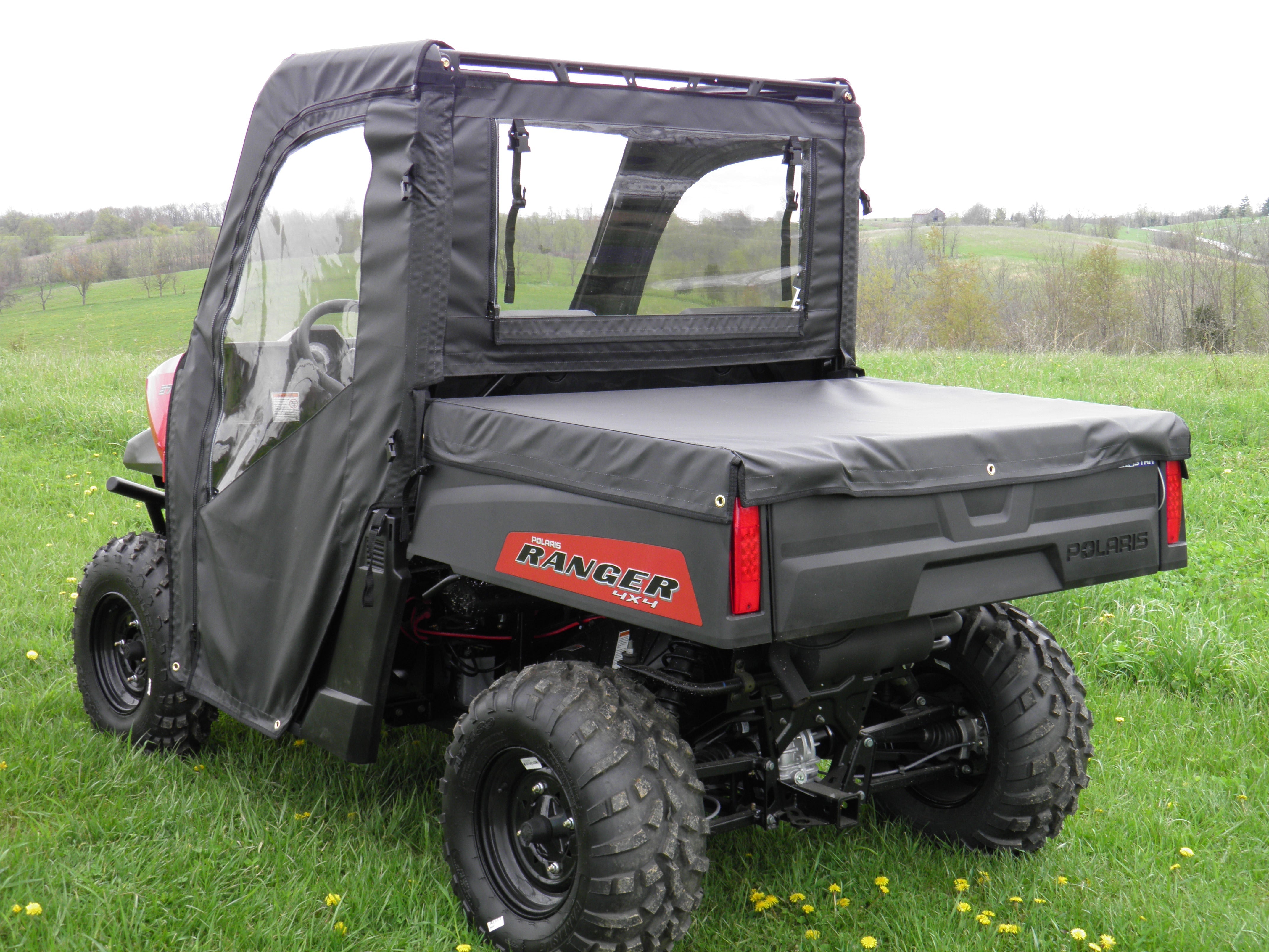 Photo of Polaris Mid-Size 570 Ranger 2-Seater - Bed Cover by 3 Star UTV - Premium Enclosures for UTVs / Side by Sides