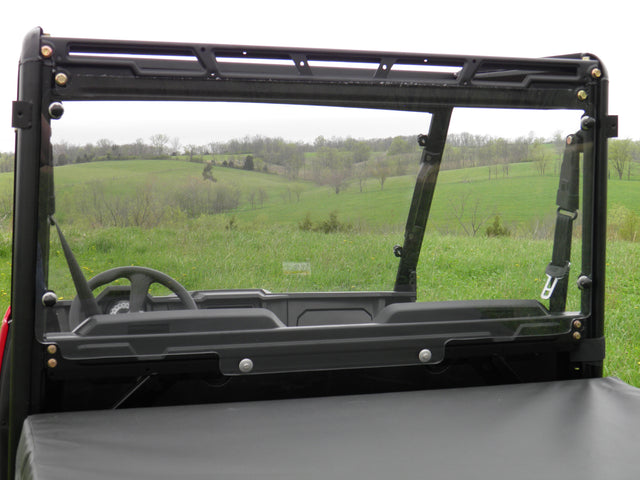 Photo of Polaris Mid-Size 570 Ranger 2-Seater - Lexan Back Panel w/Vent Option by 3 Star UTV - Premium Windshields for UTVs / Side by Sides