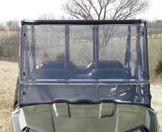Photo of Polaris Mid-Size Ranger 2-Passenger (2009-2014) - 2 Pc Scratch-Resistant Windshield by 3 Star UTV - Premium Windshields for UTVs / Side by Sides