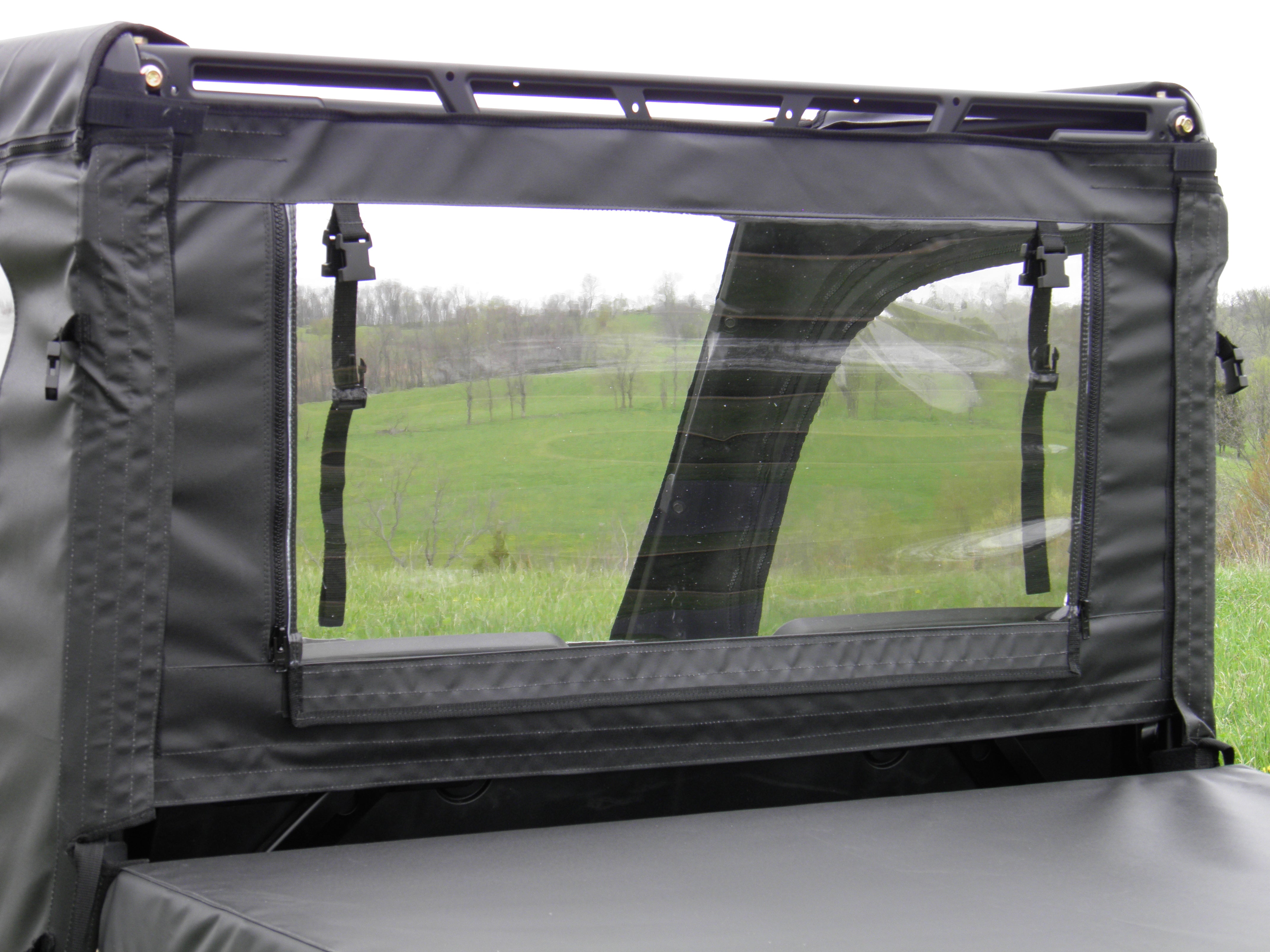 Photo of Polaris Mid-Size 570 Ranger 2-Seater - Door/Rear Window Combo by 3 Star UTV - Premium Enclosures for UTVs / Side by Sides