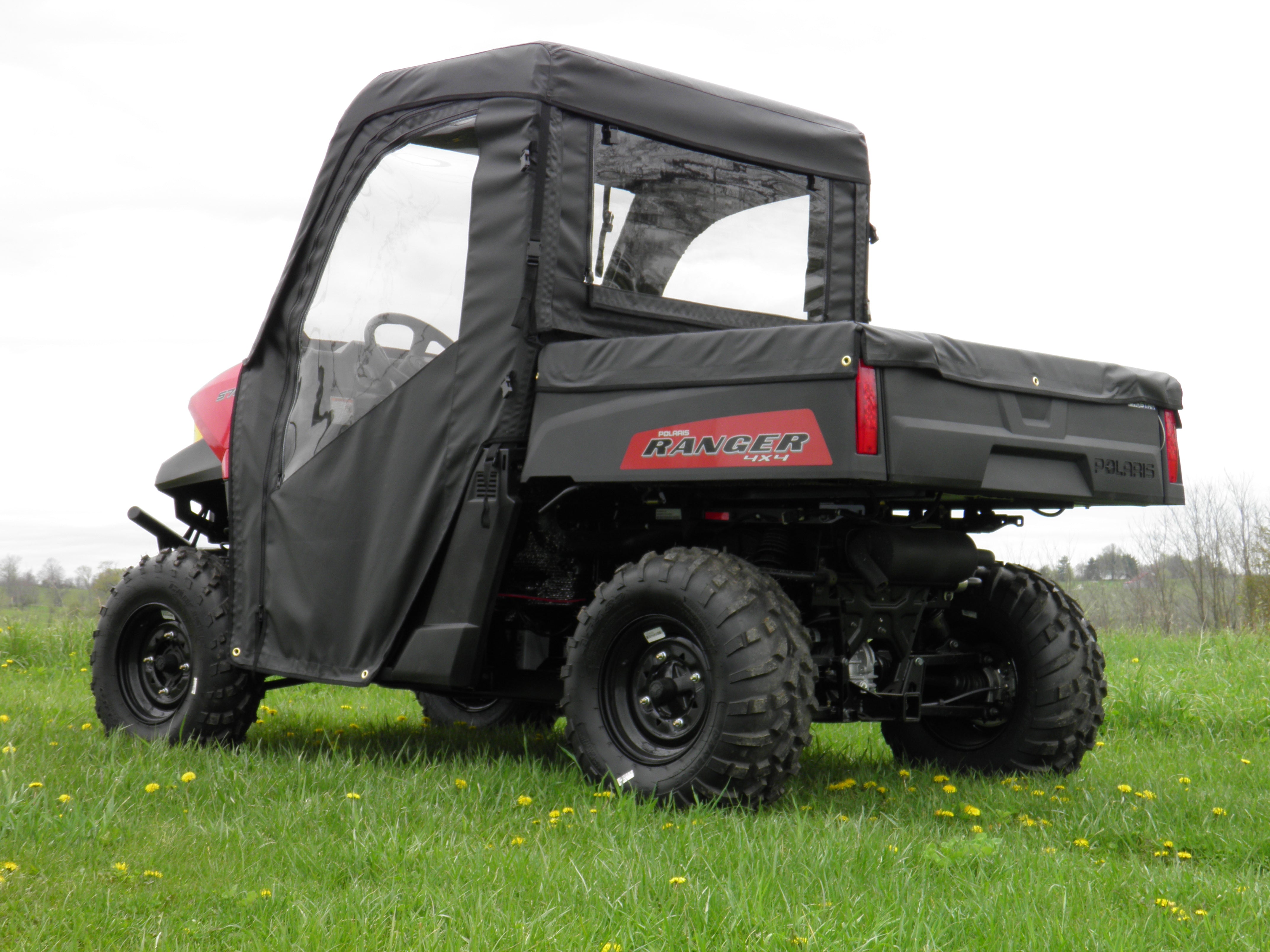 Photo of Polaris Mid-Size 570 Ranger 2-Seater - Full Cab Enclosure for Hard Windshield by 3 Star UTV - Premium Enclosures for UTVs / Side by Sides