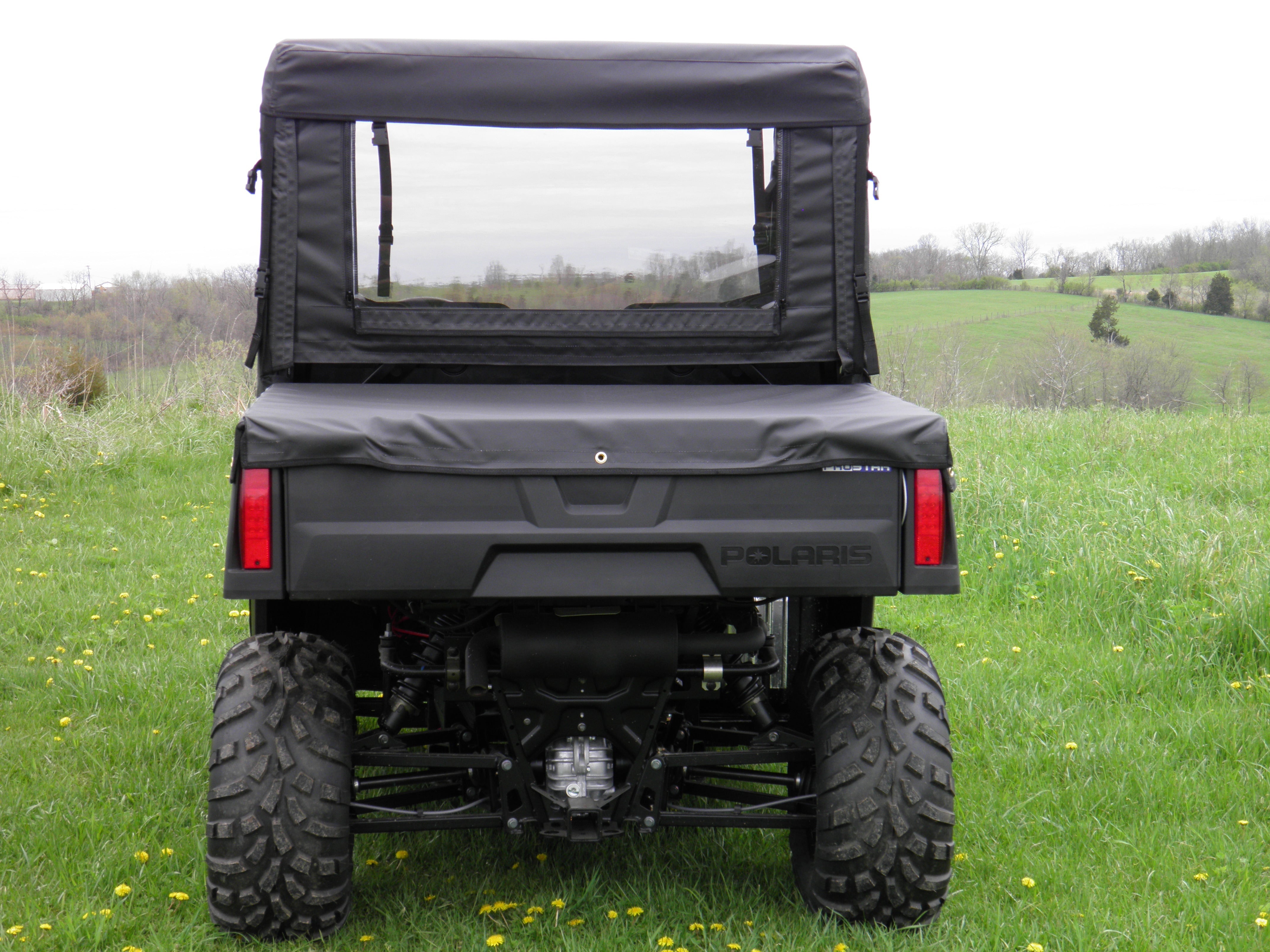 Photo of Polaris Mid-Size 570 Ranger 2-Seater - Full Cab Enclosure for Hard Windshield by 3 Star UTV - Premium Enclosures for UTVs / Side by Sides