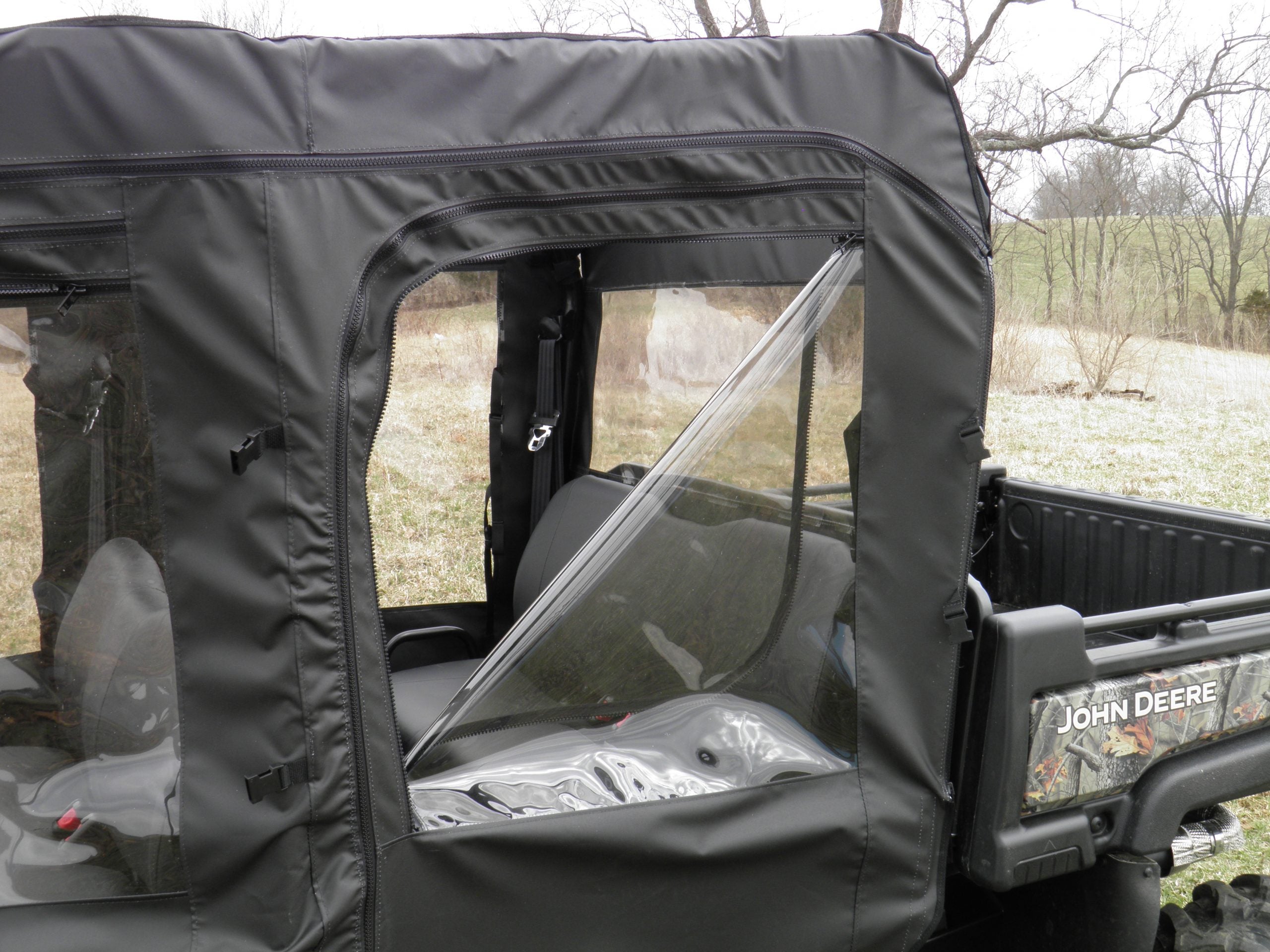 Photo of Polaris Mid-Size Ranger 2-Passenger (2009-2014) - Door/Rear Window Combo by 3 Star UTV - Premium Enclosures for UTVs / Side by Sides