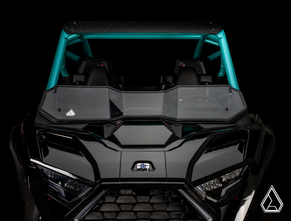 Photo of Assault Industries Polaris RZR PRO XP Half Windshield by Assault Industries - Premium Windshields for UTVs / Side by Sides