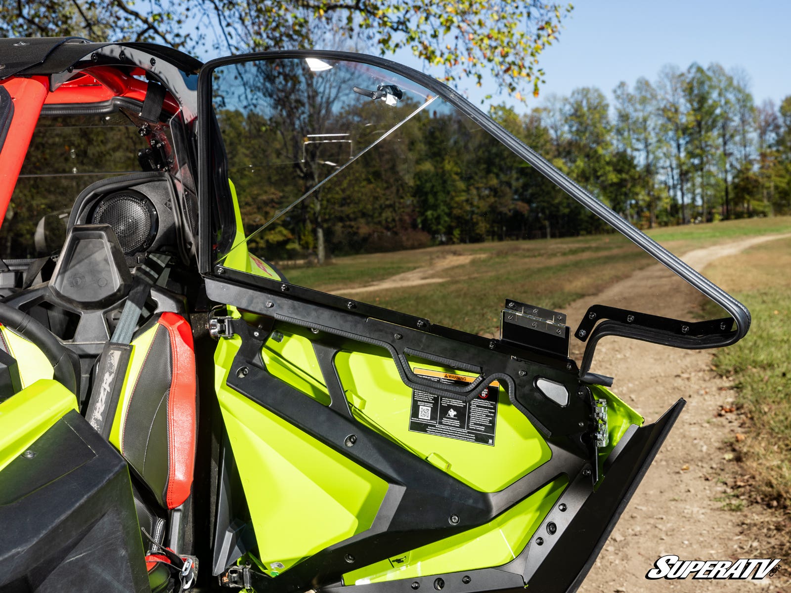 Photo of SuperATV Polaris RZR Pro R Hard Cab Enclosure Upper Doors by SuperATV - Premium Doors for UTVs / Side by Sides