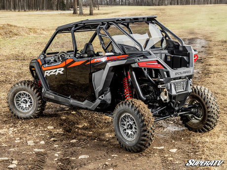 Polaris RZR Turbo R 4 Rear Windshield - Light Tint
