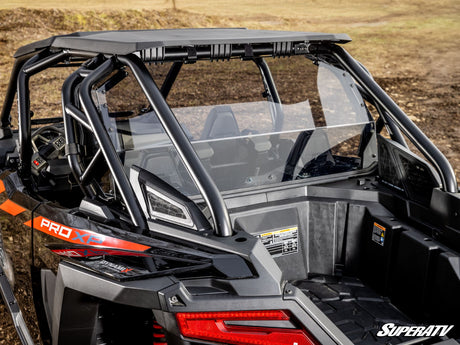 Polaris RZR Turbo R 4 Rear Windshield - Light Tint