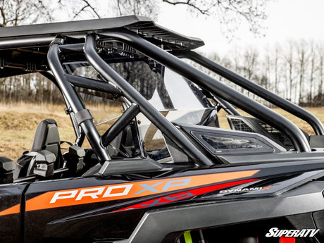 Polaris RZR Turbo R 4 Rear Windshield - Light Tint