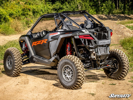 Polaris RZR PRO S Rear Windshield - Light Tint - Audio - 2025+
