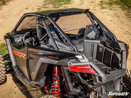 Polaris RZR PRO S Rear Windshield - Light Tint - Audio - 2025+
