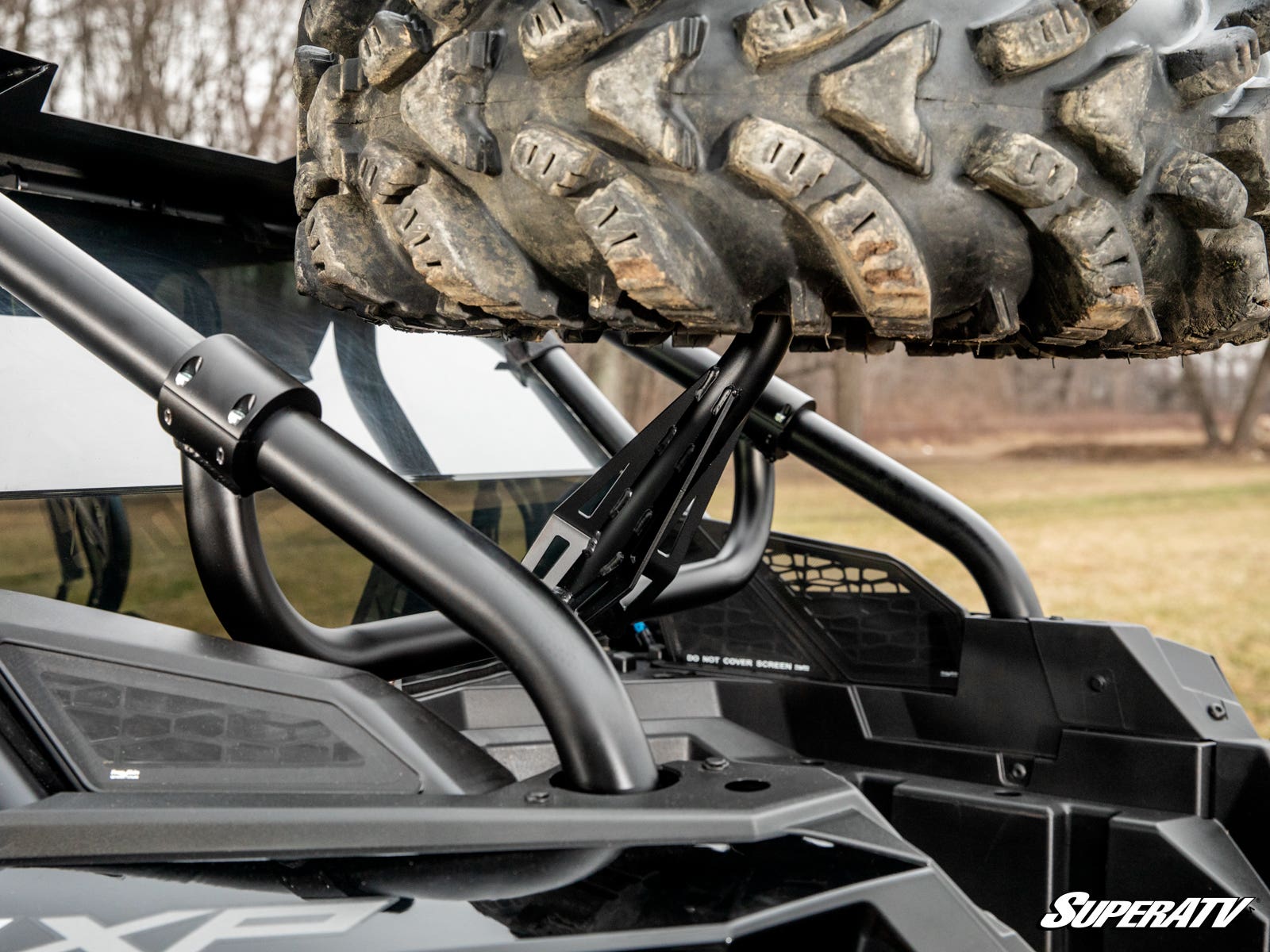 Photo of SuperATV Polaris RZR PRO XP Spare Tire Carrier by SuperATV - Premium Storage for UTVs / Side by Sides