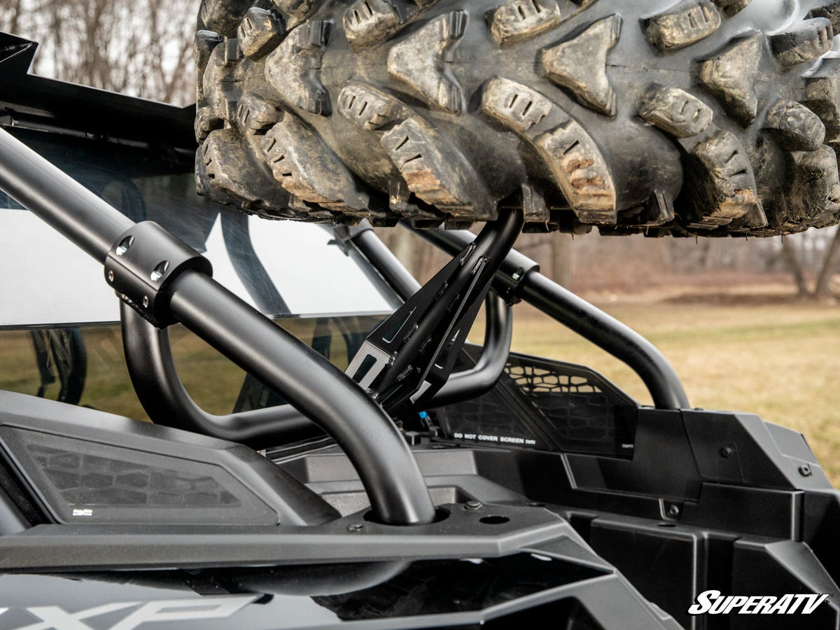 Photo of SuperATV Polaris RZR PRO XP Spare Tire Carrier by SuperATV - Premium Storage for UTVs / Side by Sides