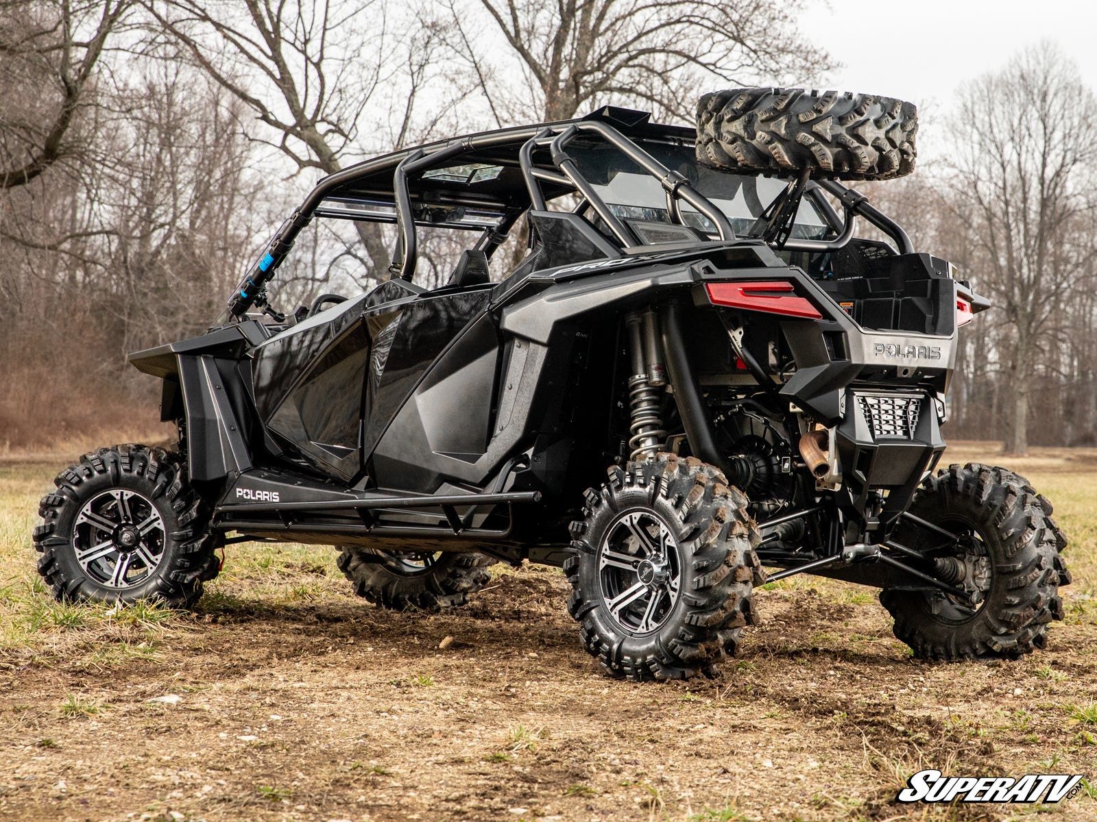 Photo of SuperATV Polaris RZR PRO XP Spare Tire Carrier by SuperATV - Premium Storage for UTVs / Side by Sides