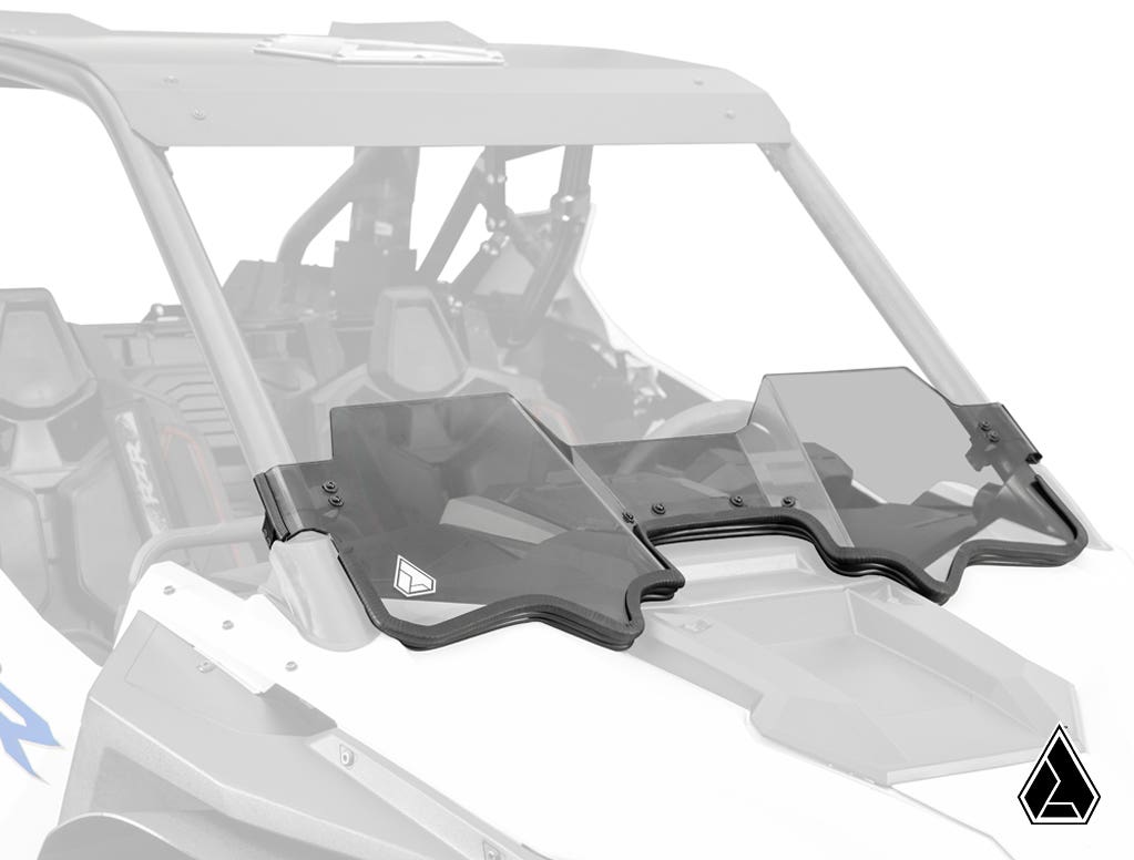 Photo of Assault Industries Polaris RZR Turbo R Half Windshield by Assault Industries - Premium Windshields for UTVs / Side by Sides