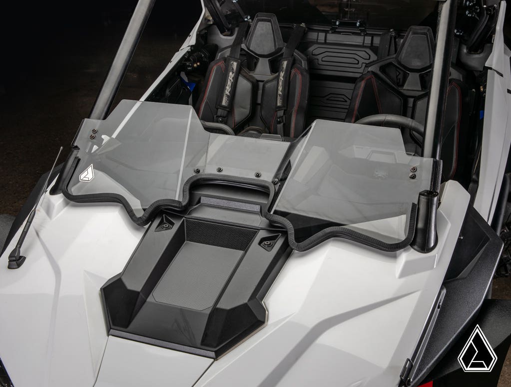 Photo of Assault Industries Polaris RZR Turbo R Half Windshield by Assault Industries - Premium Windshields for UTVs / Side by Sides
