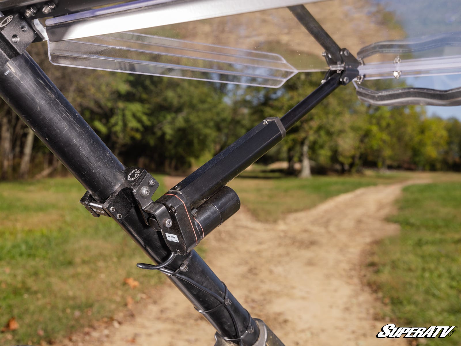 Photo of SuperATV Polaris RZR Turbo R MaxDrive Power Flip Windshield by SuperATV - Premium Windshields for UTVs / Side by Sides