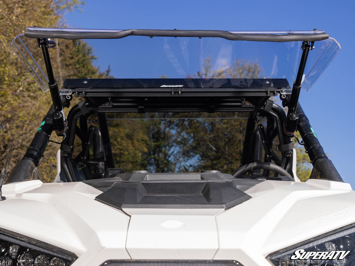 Photo of SuperATV Polaris RZR Pro XP MaxDrive Power Flip Windshield by SuperATV - Premium Windshields for UTVs / Side by Sides