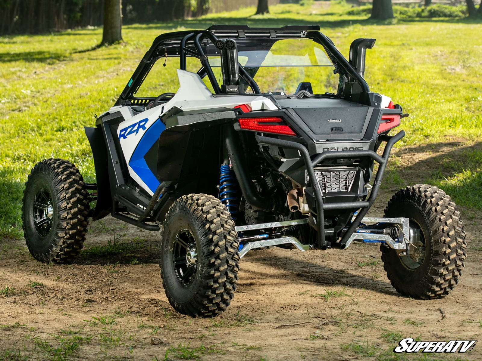 Photo of SuperATV Polaris RZR Turbo R Trunk Bed Enclosure by SuperATV - Premium Storage for UTVs / Side by Sides