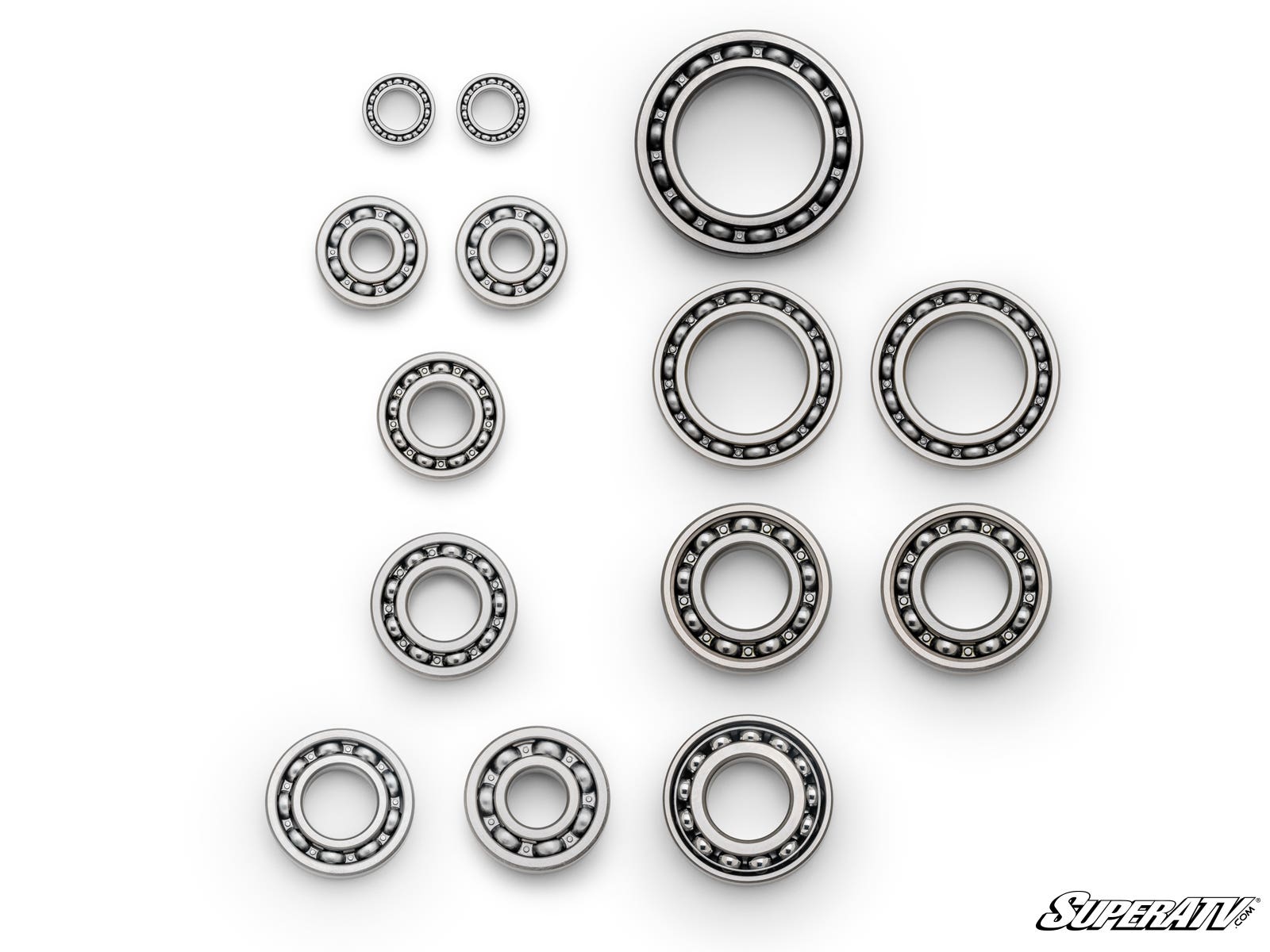 Photo of SuperATV Polaris RZR Turbo R Premium Transmission Bearing Upgrade Kit by SuperATV - Premium Transmission Parts for UTVs / Side by Sides