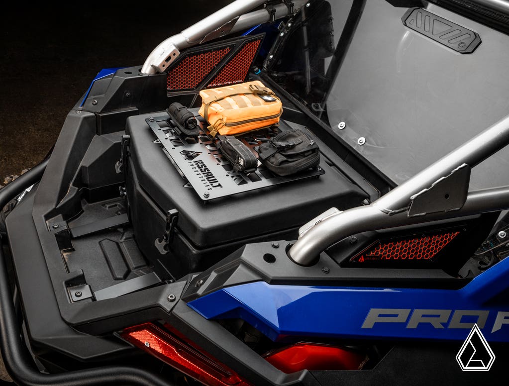 Photo of SuperATV Assault Industries Cooler/Cargo Box or Polaris RZR Pro R by SuperATV - Premium Storage for UTVs / Side by Sides