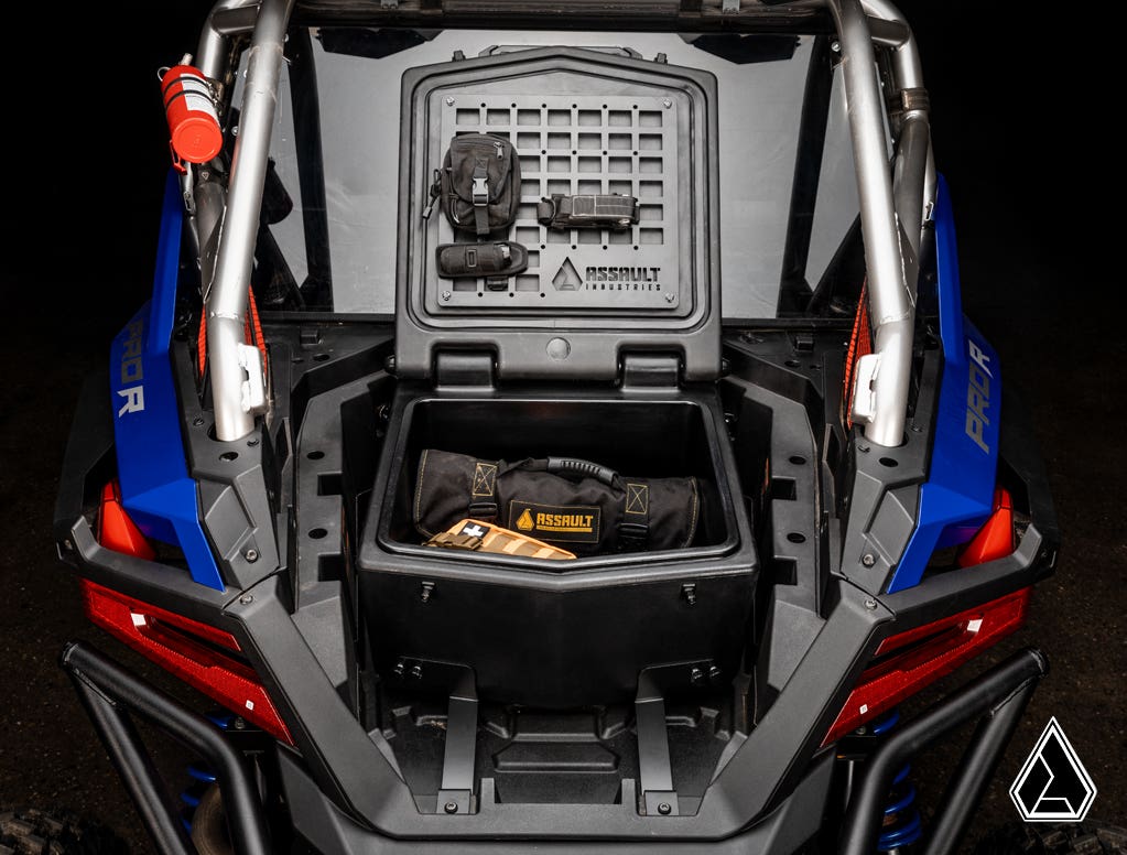 Photo of SuperATV Assault Industries Cooler/Cargo Box or Polaris RZR Pro R by SuperATV - Premium Storage for UTVs / Side by Sides