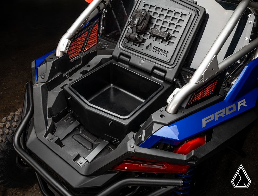 Photo of SuperATV Assault Industries Cooler/Cargo Box or Polaris RZR Pro R by SuperATV - Premium Storage for UTVs / Side by Sides