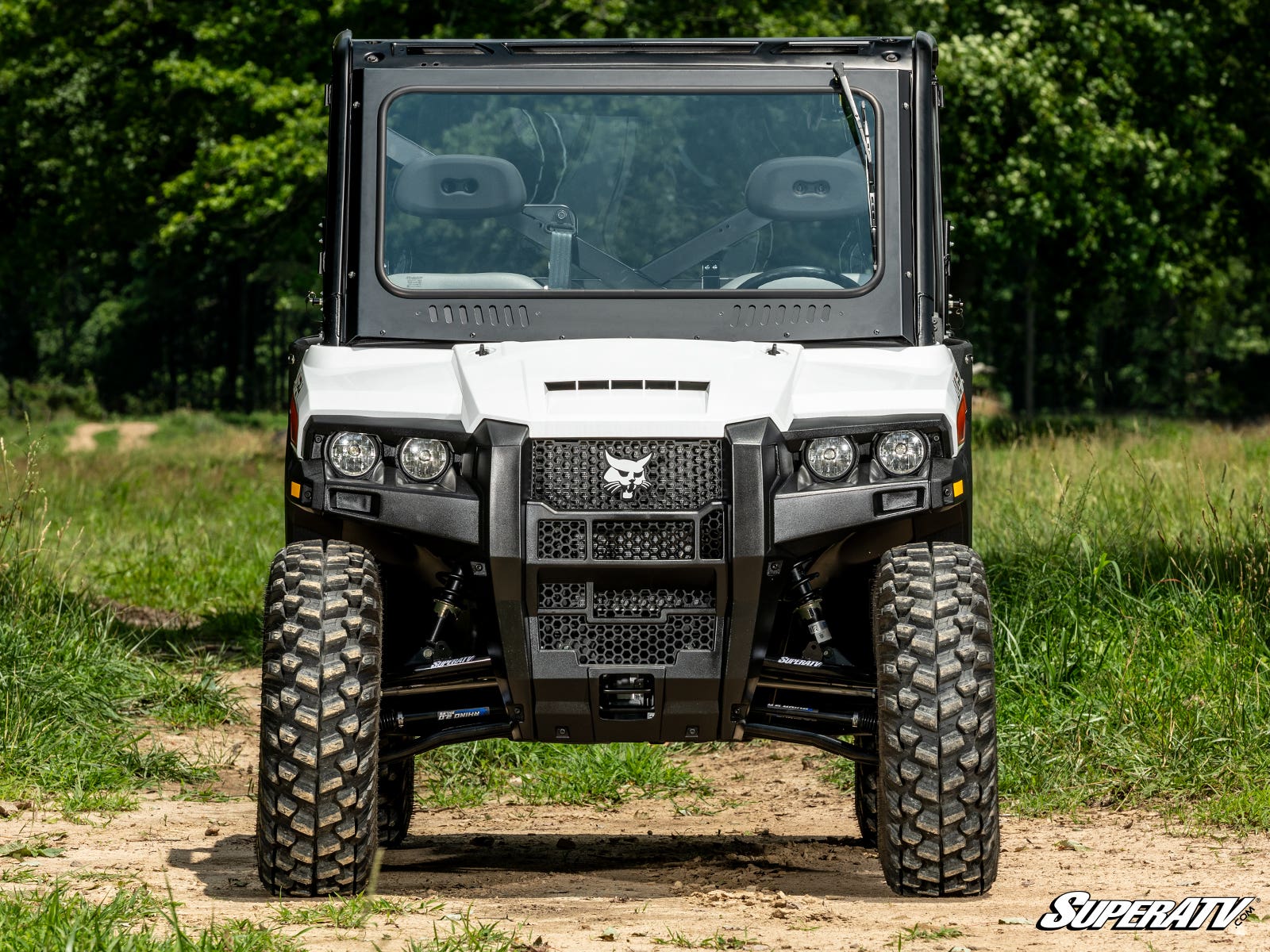 Photo of SuperATV Bobcat UV34 Glass Windshield by SuperATV - Premium Windshields for UTVs / Side by Sides