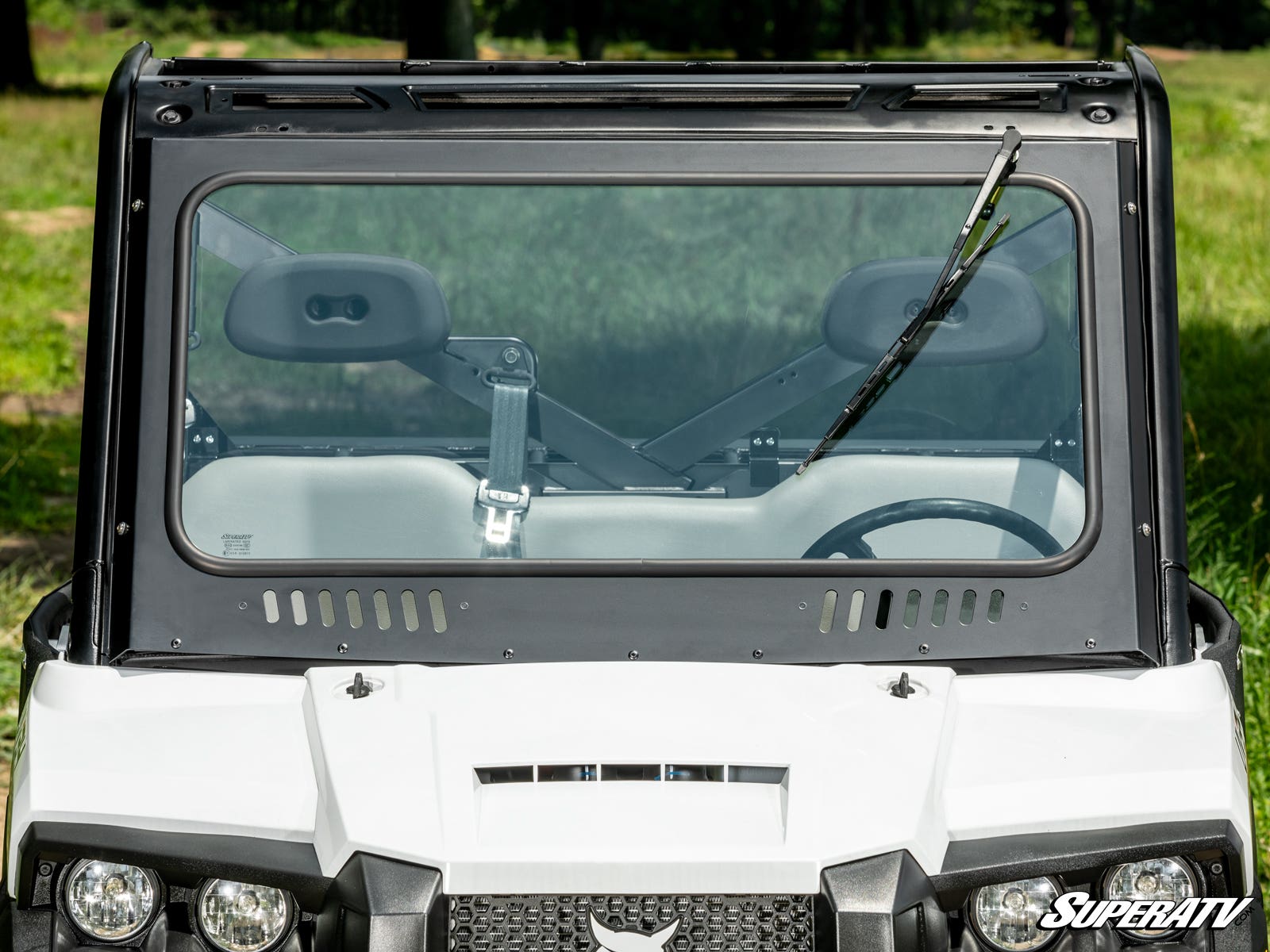 Photo of SuperATV Bobcat UV34 Glass Windshield by SuperATV - Premium Windshields for UTVs / Side by Sides
