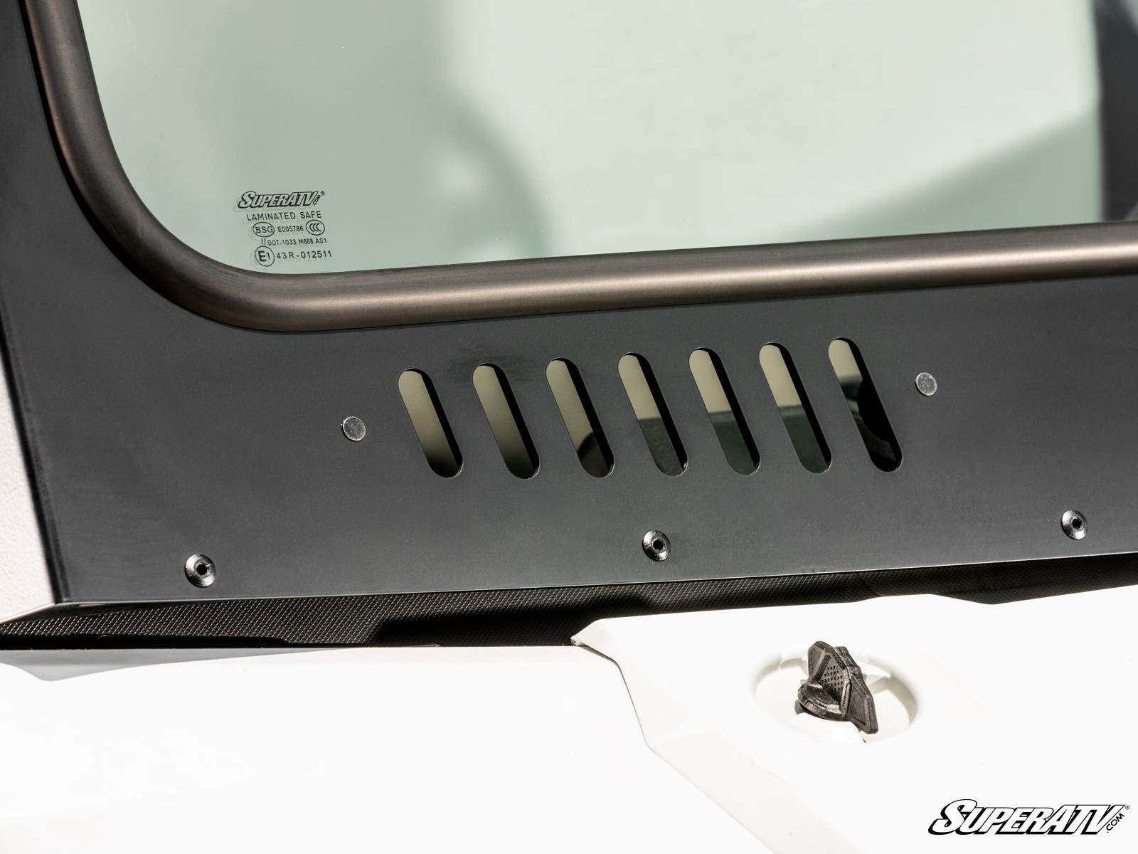 Photo of SuperATV Bobcat UV34 Glass Windshield by SuperATV - Premium Windshields for UTVs / Side by Sides