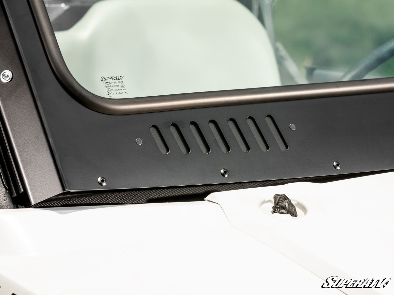 Photo of SuperATV Bobcat UV34 Glass Windshield by SuperATV - Premium Windshields for UTVs / Side by Sides